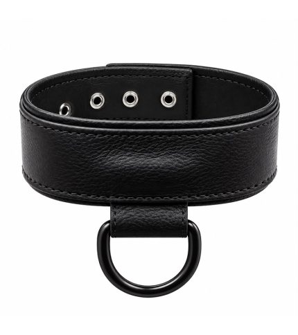Soft leather collar